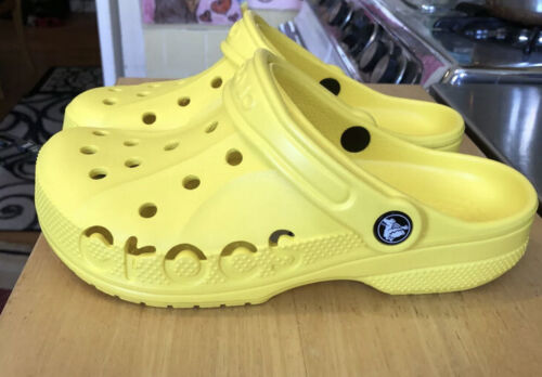 Women's CROCS Boulder Colorado Lemon Yellow Baya Clog NWT Size 4M / W6 |  eBay