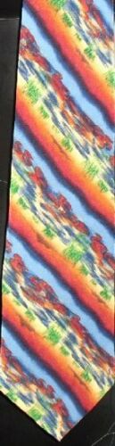 Grateful Dead JERRY GARCIA colorful abstract Silk 