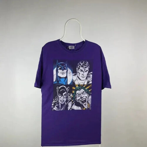 Dc comics T-shirt Batman Superman band tee size X… - image 1