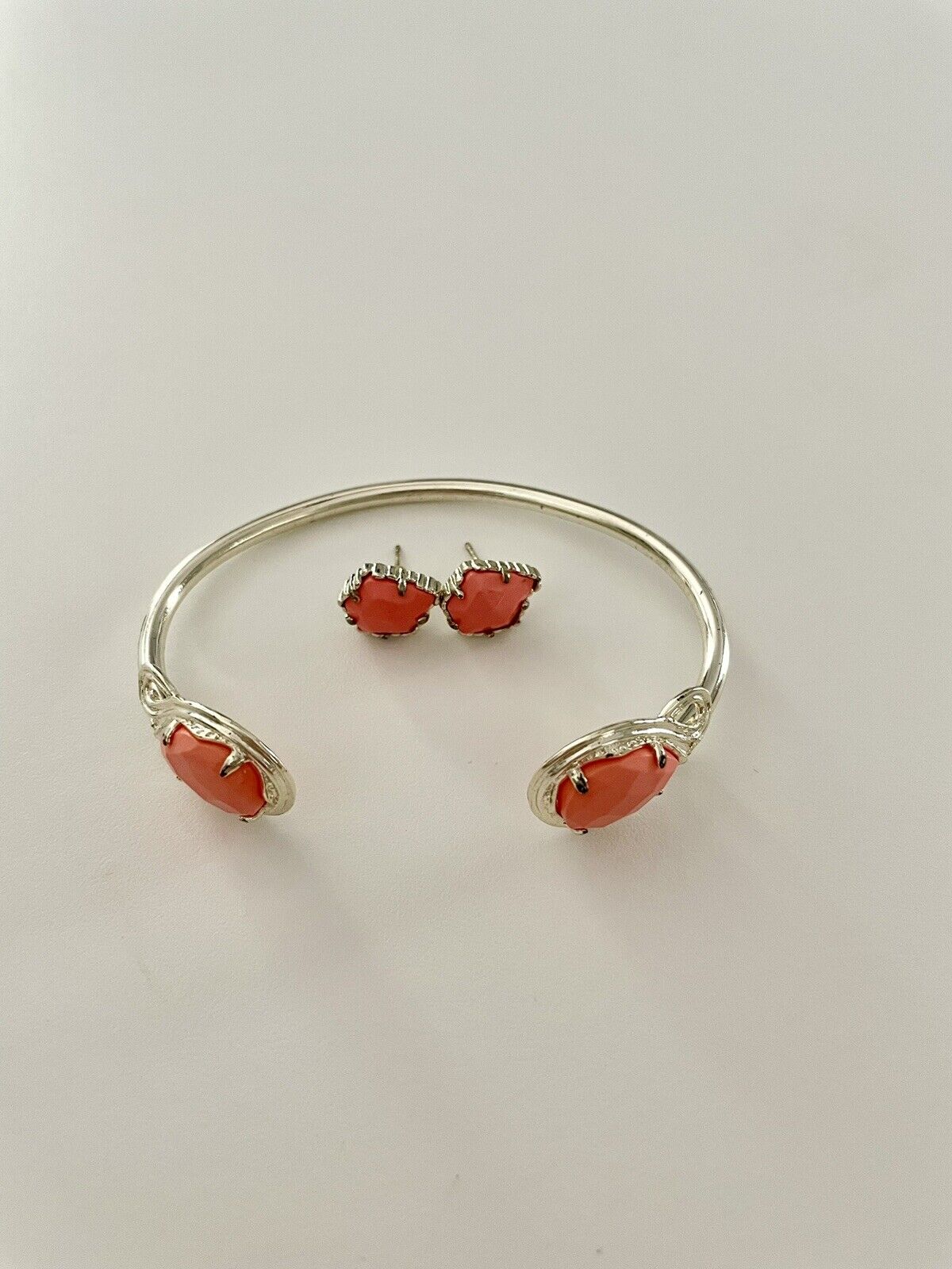 Kendra Scott 3 Piece Jewelry Set Coral Stone - image 6