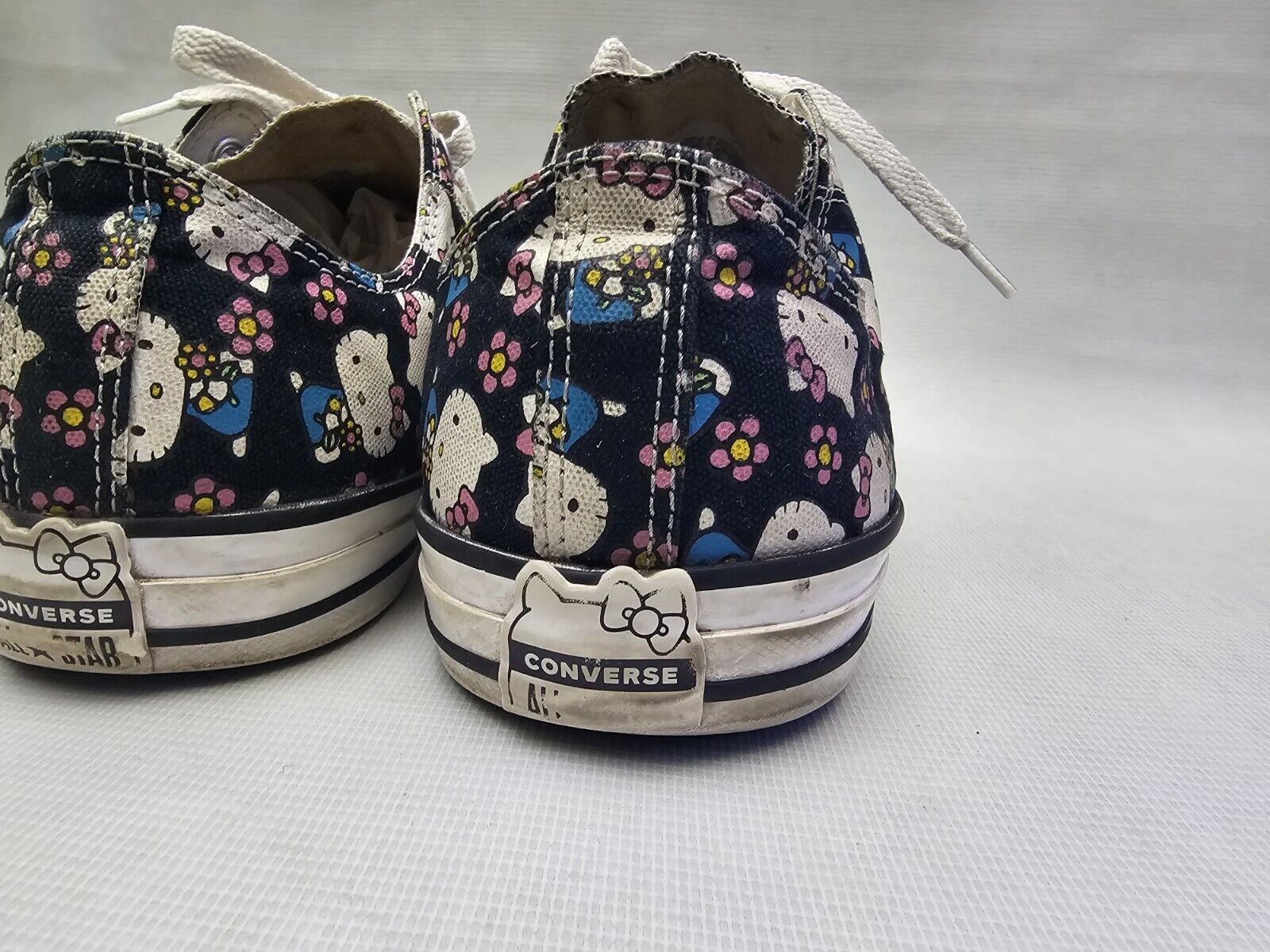 RARE Hello Kitty Converse Mens Size 9.5 Chucks Bl… - image 16