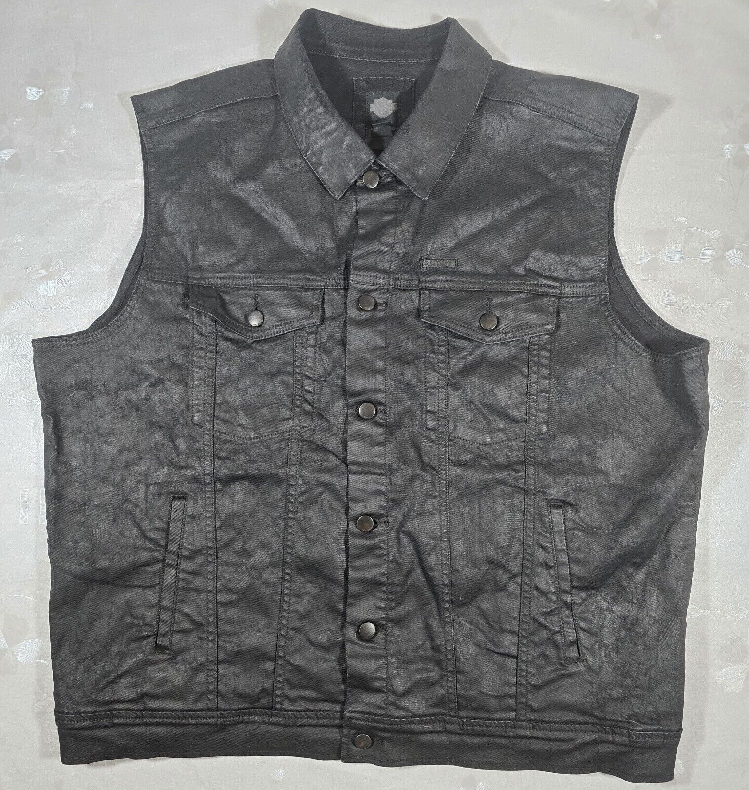 Harley Davidson HDMC Genuine Motorcycles Vest Men… - image 1