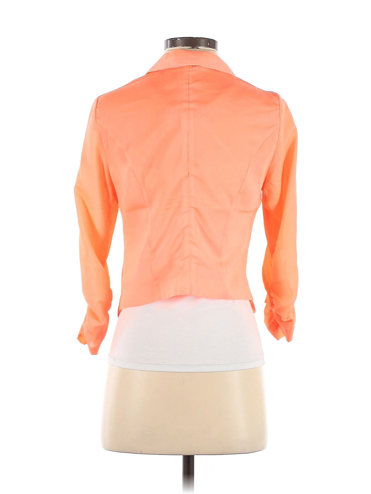 Charlotte Russe Women Orange Blazer S - image 2