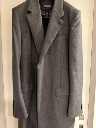 Marc Jacobs Wool Polyester Chester Coat S Gray M40