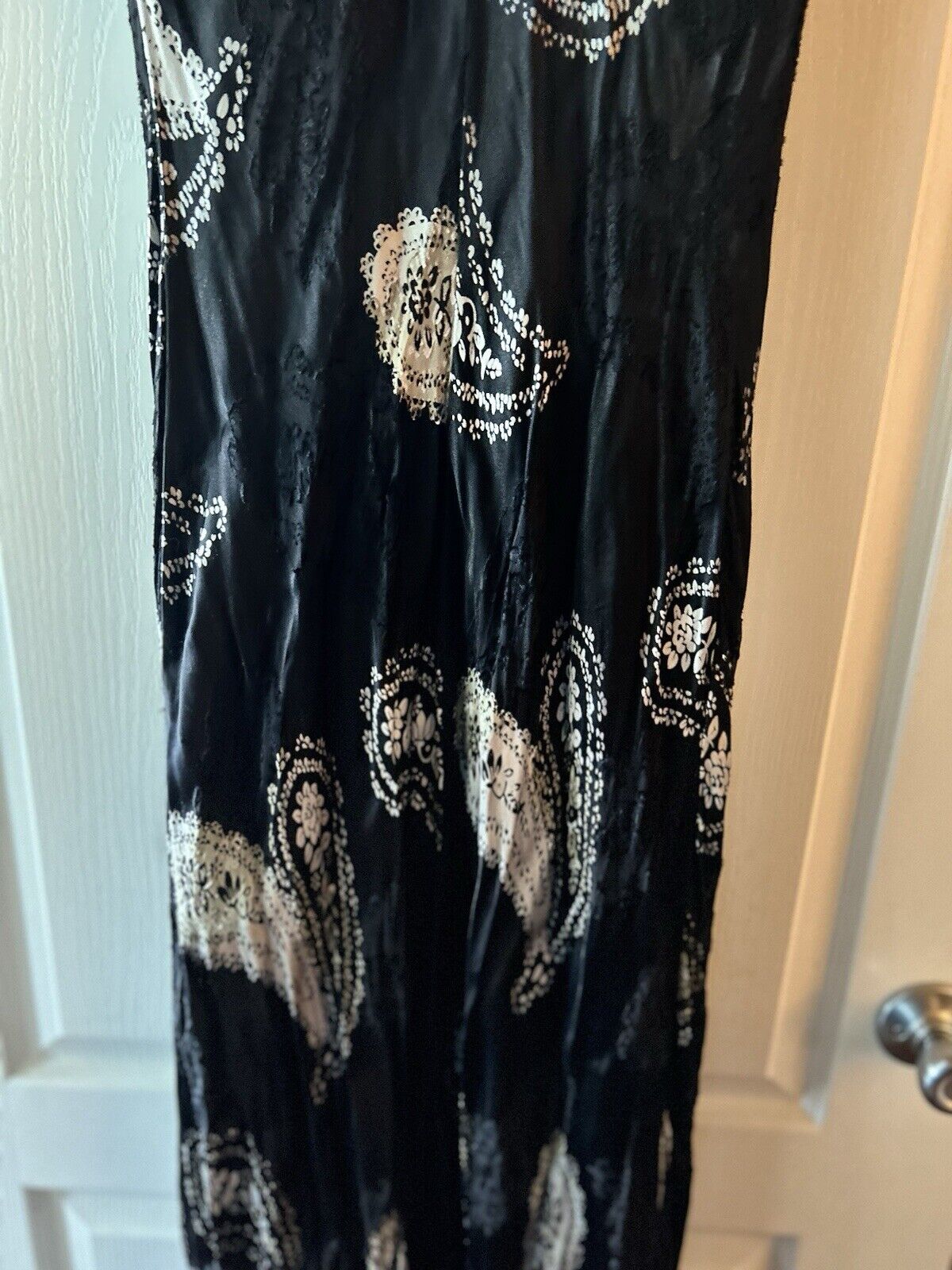 Cachet Black White Paisley Size 16 Silk Blend Wom… - image 14