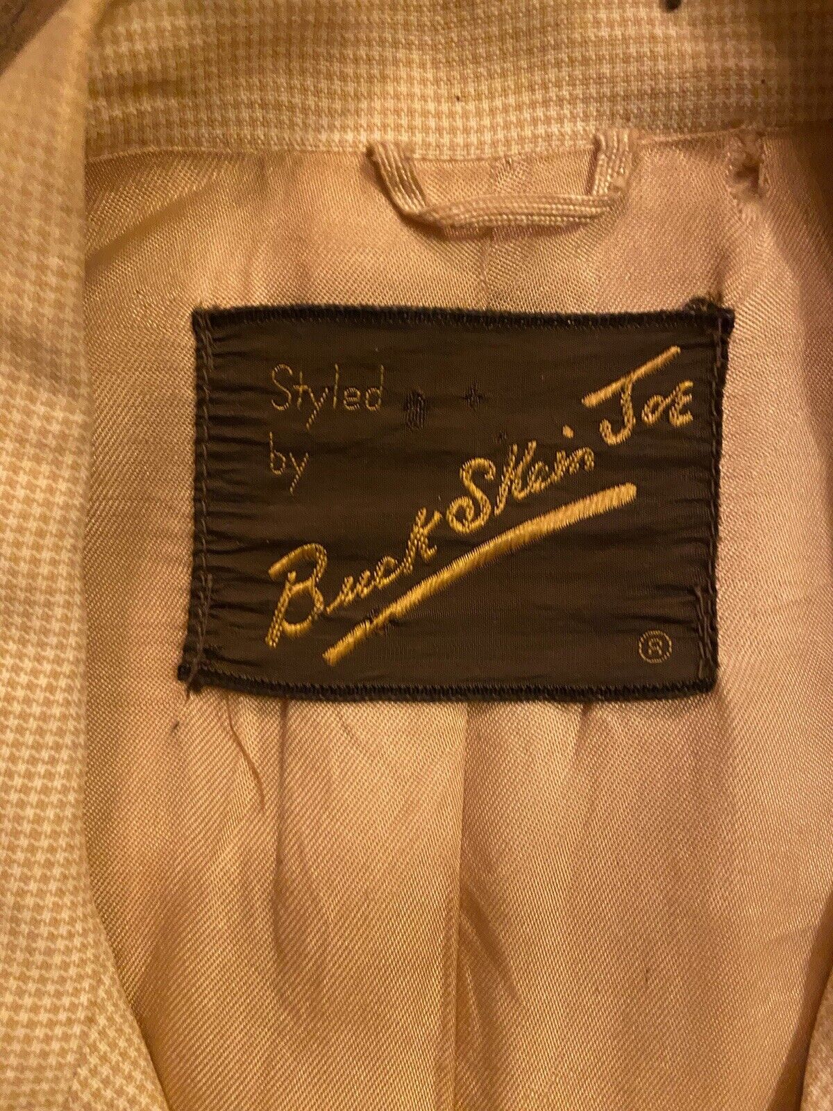 True Vintage 1950s Buckskin Joe Gaberdine Jacket - image 4