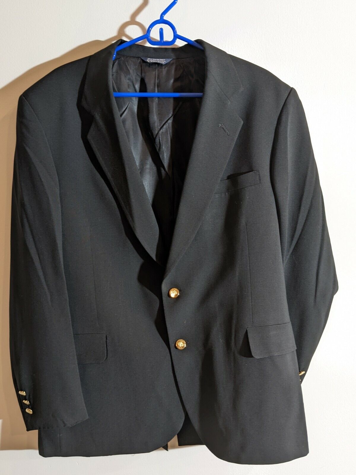 men's black Kuppenheimer sport coat, 43R -- good … - image 1