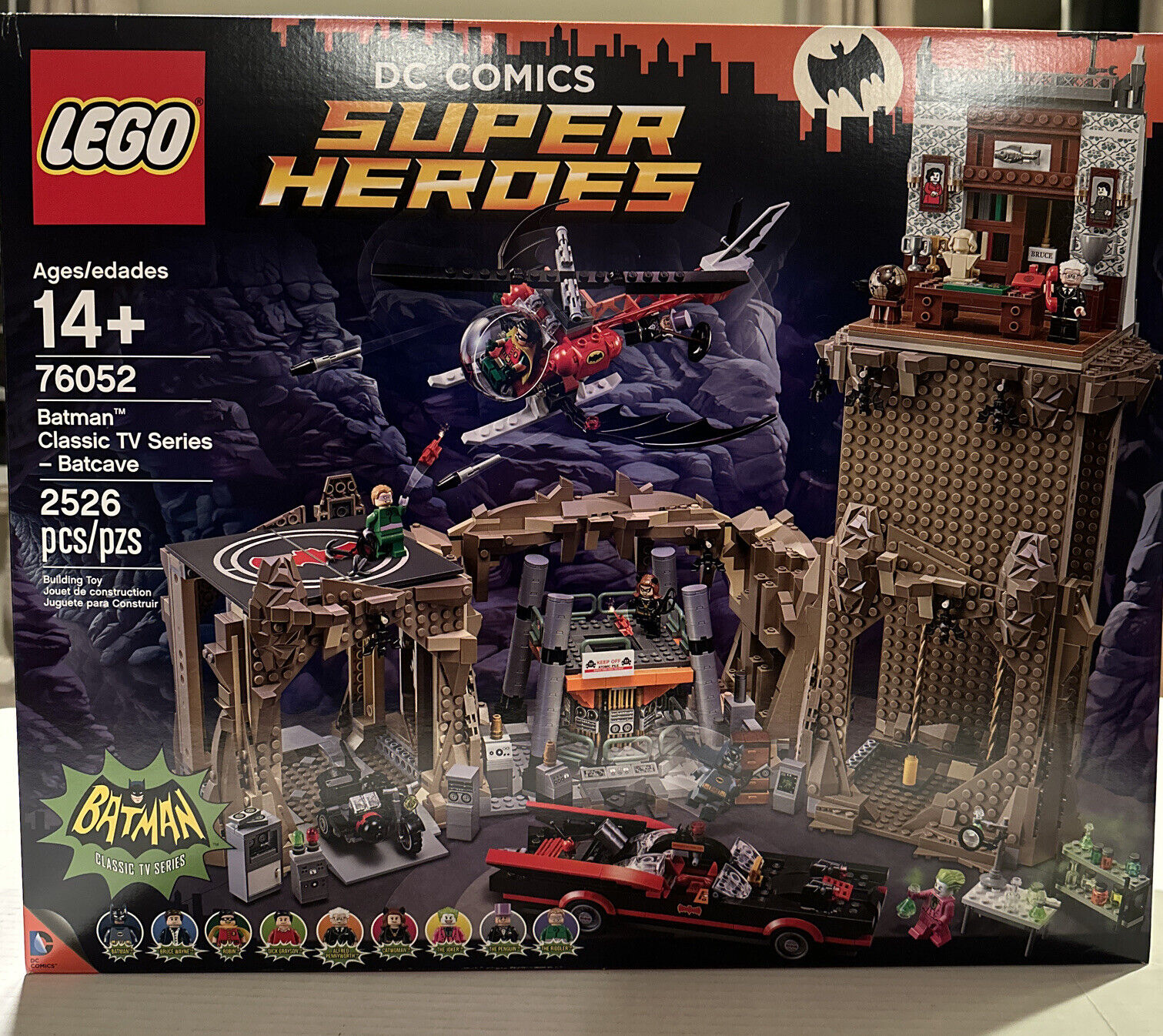 LEGO DC Comics Super Heroes: Batman Classic TV Series - Batcave (76052) 1966  673419250436 | eBay