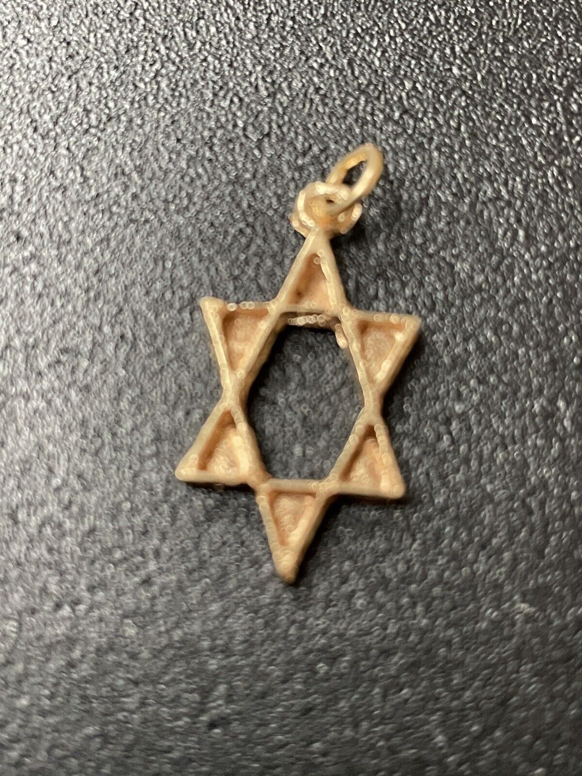 14kt Yellow Gold Star Of David Jewish Symbol Pend… - image 6