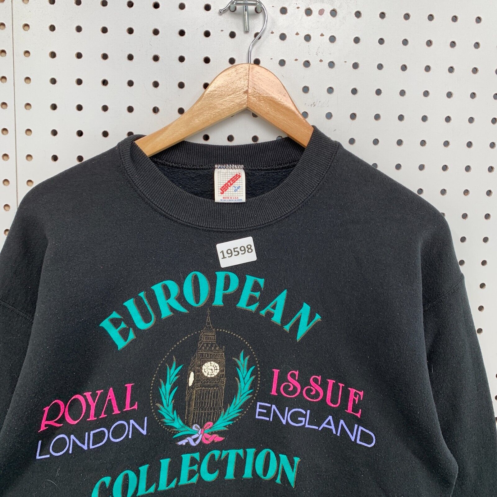 VTG 90s European Collection Crewneck Sweatshirt M… - image 8