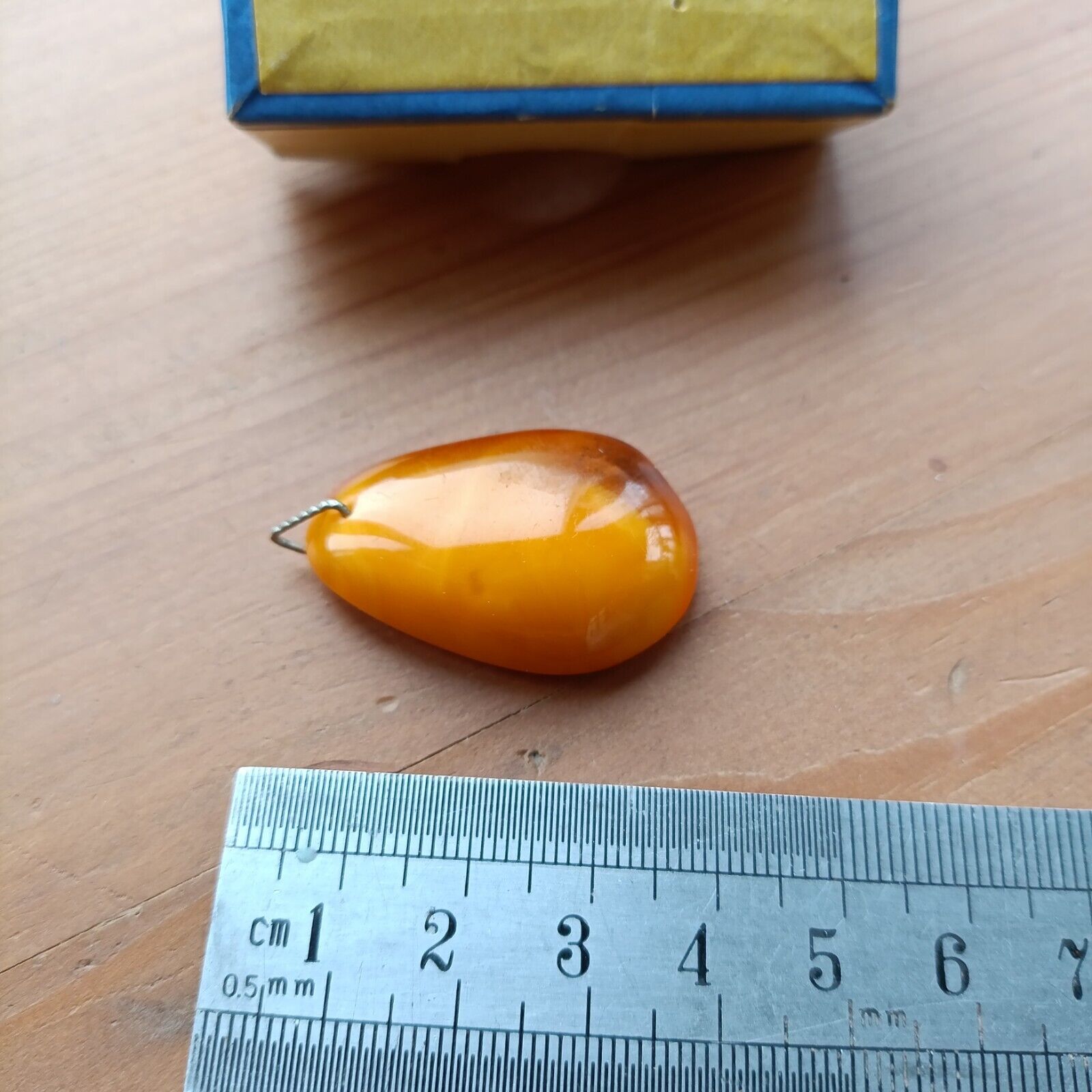 Vintage Soviet era natural amber pendant. Baltic … - image 10