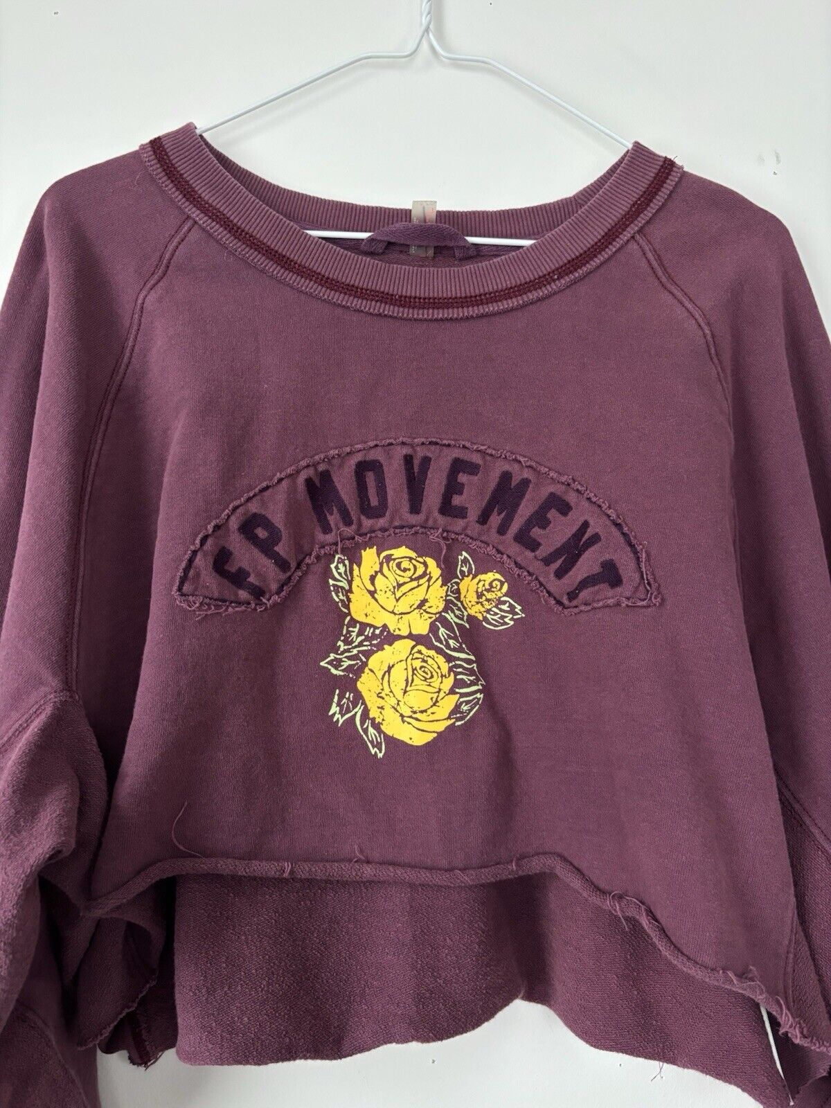 Free People Movement Rose Crewneck Cropped Sweats… - image 3