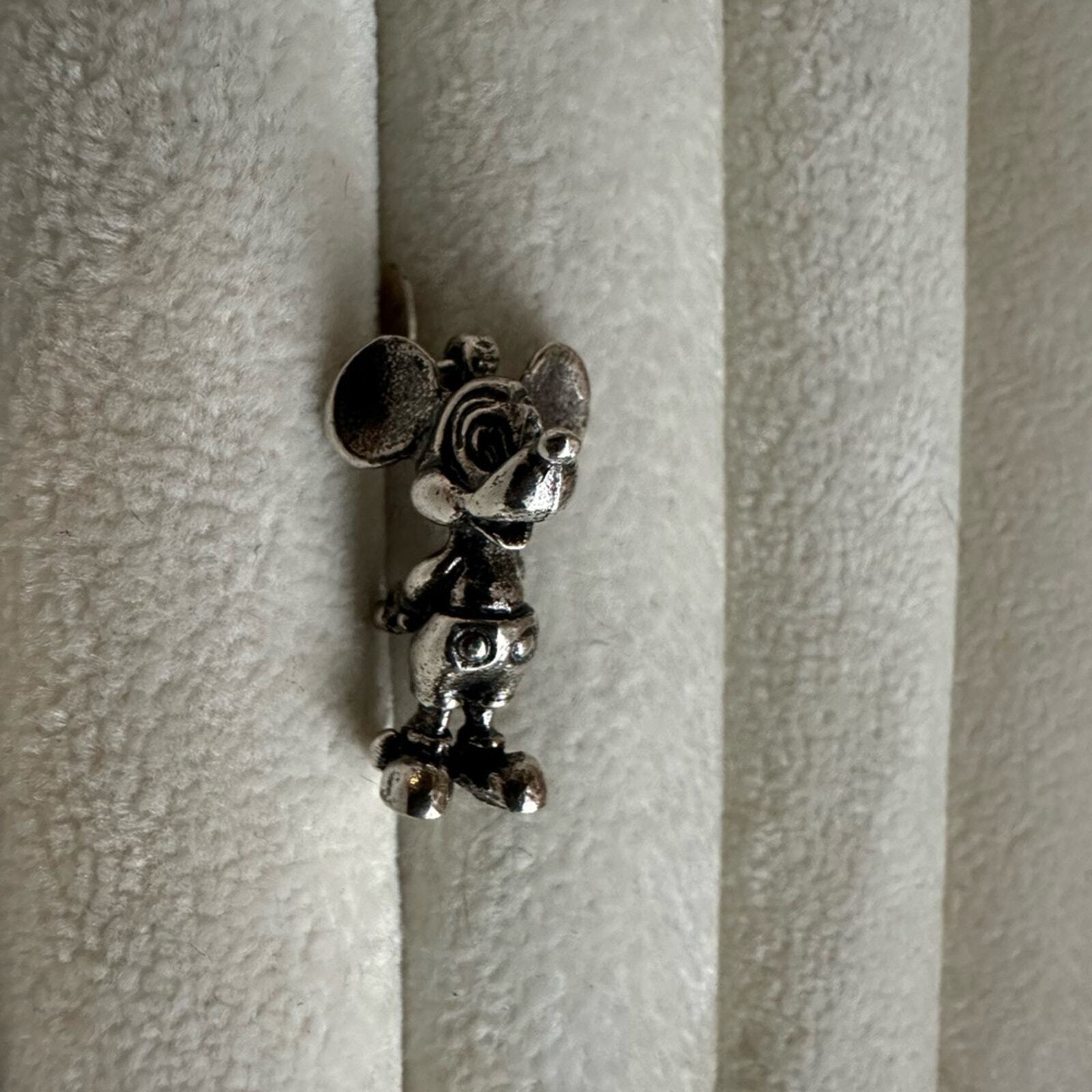 Vintage Disney Sterling Silver Mickey Mouse Charm. - image 4