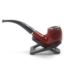 Durable Vintage Wood Wooden Type Bent Pipe Smoking Tobacco Cigar Smoking Pipe