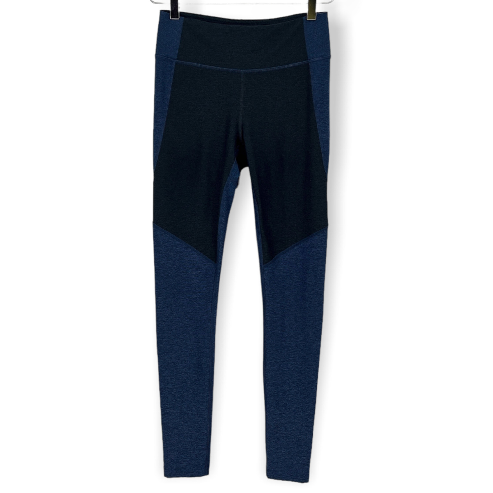 Outdoor Voices Two Tone Navy Blue Warmup Crop Leg… - image 2