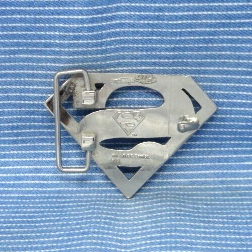 Superman Logo Dress Belt Buckle Cut Out DC Comics… - image 9