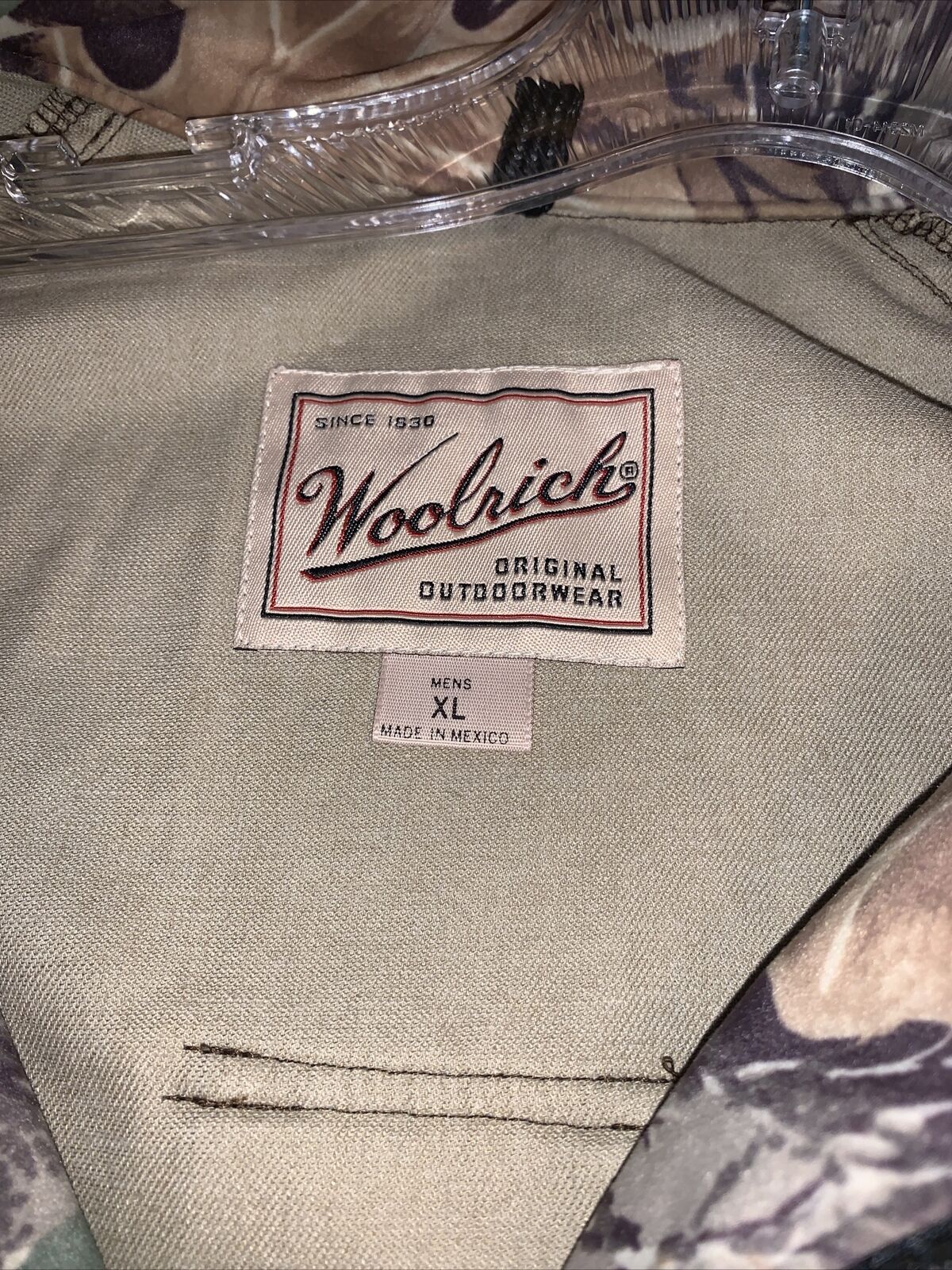 Woolrich-Vintage Saddle Cloth -Mens Xl Duck Hunti… - image 3