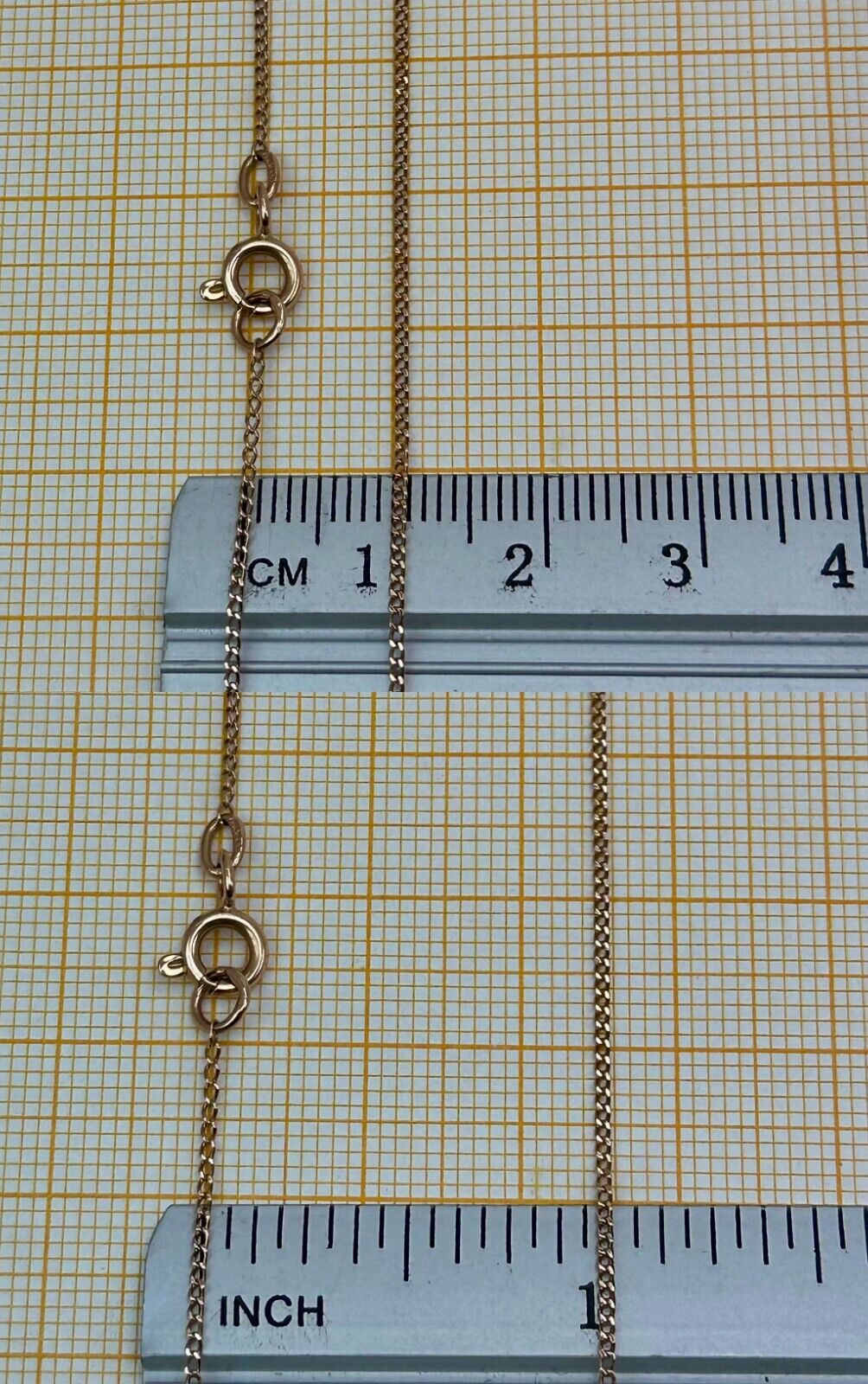 Chic Vintage Original Soviet Rose Gold 583 14k Ch… - image 10