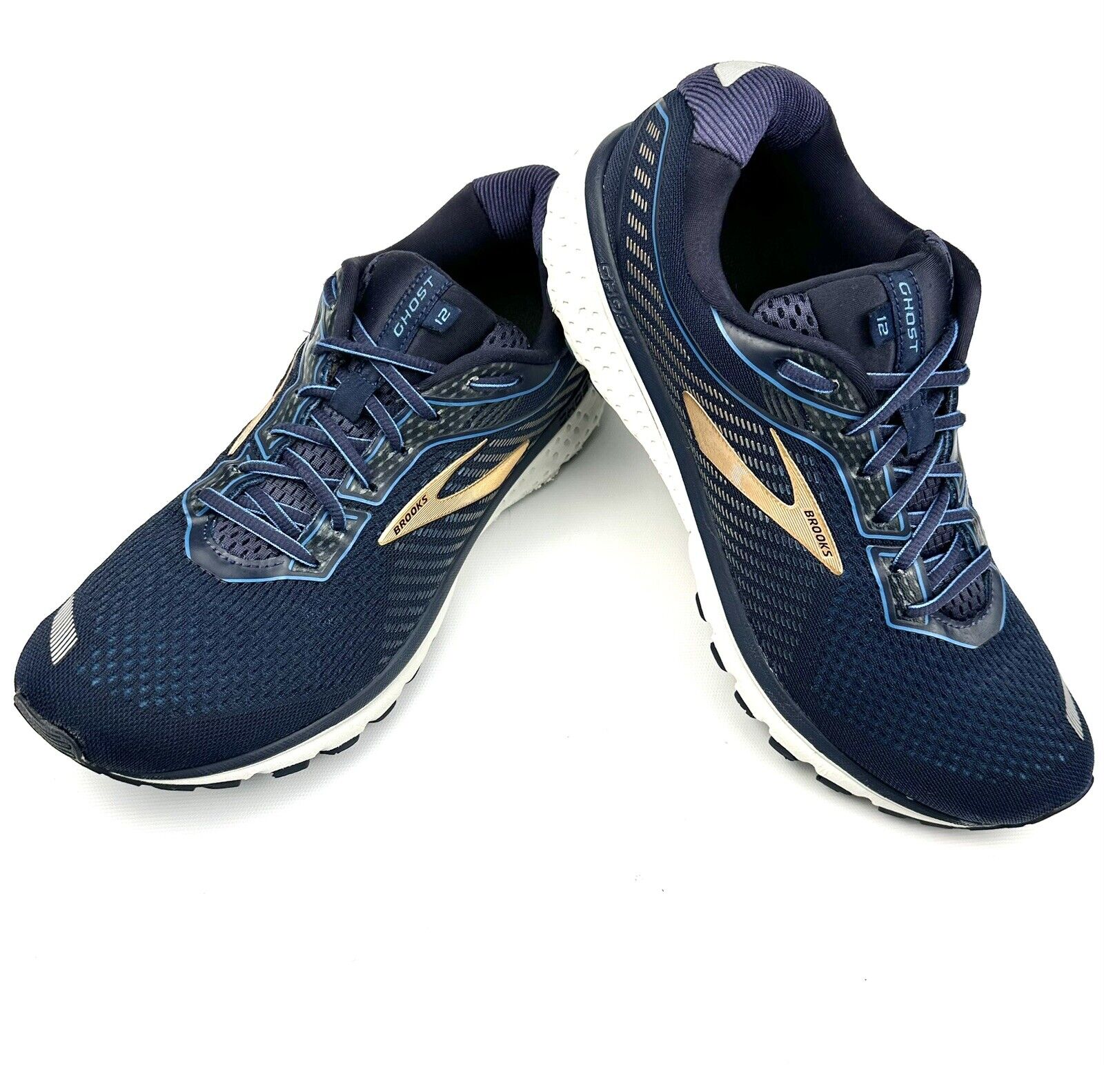 Brooks Ghost 12 Mens Size 12 Running Shoes Blue G… - image 4