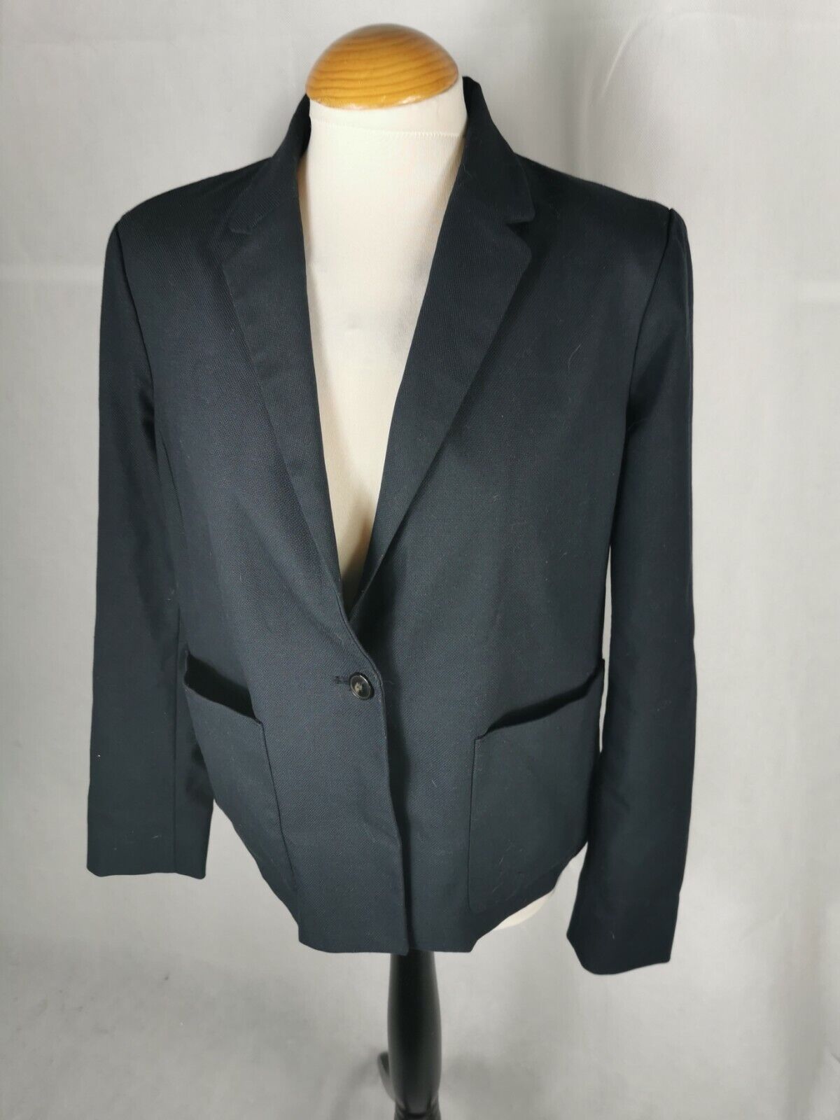 Ladies Jacket Size 10 GAP Navy Blazer Nautical Sm… - image 5