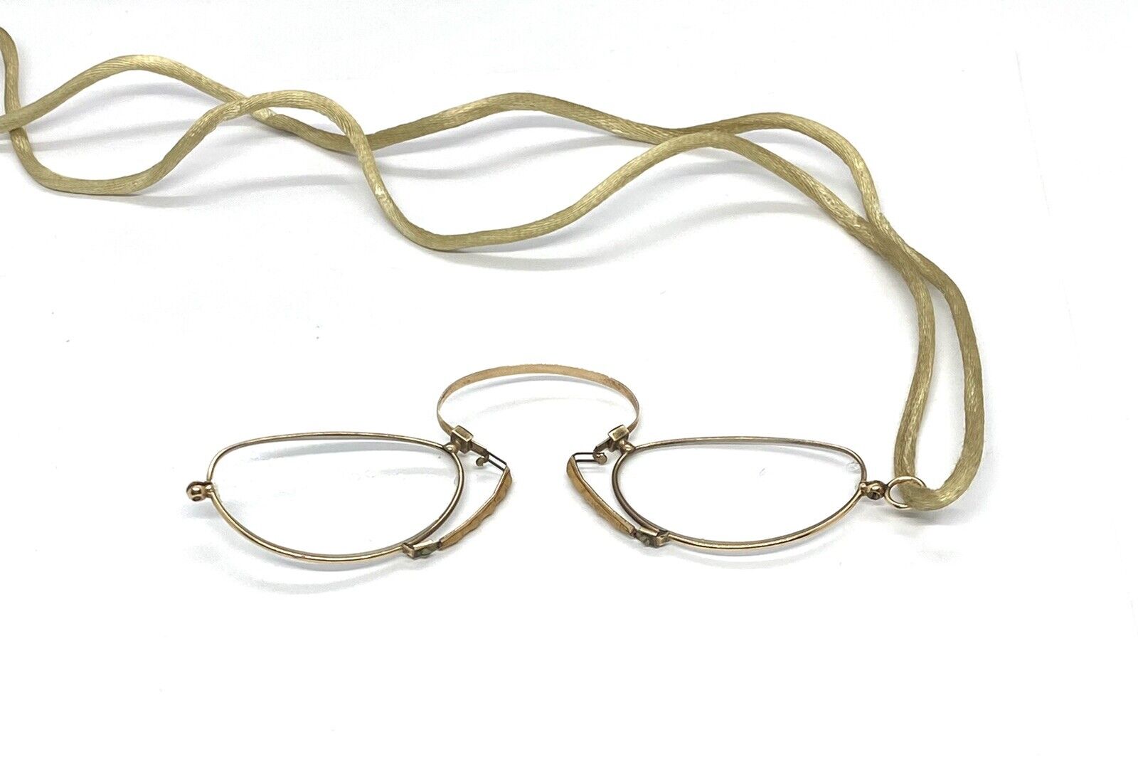 Antique Goldfield Pince-nez Spectacles Eyeglasses… - image 3