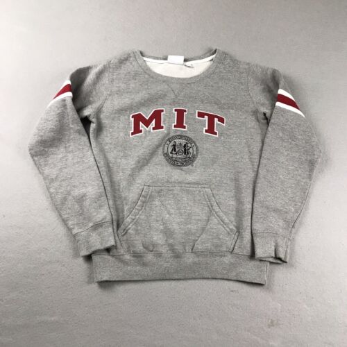 Champion MIT Sweatshirt Mens Small Gray Long Slee… - image 1