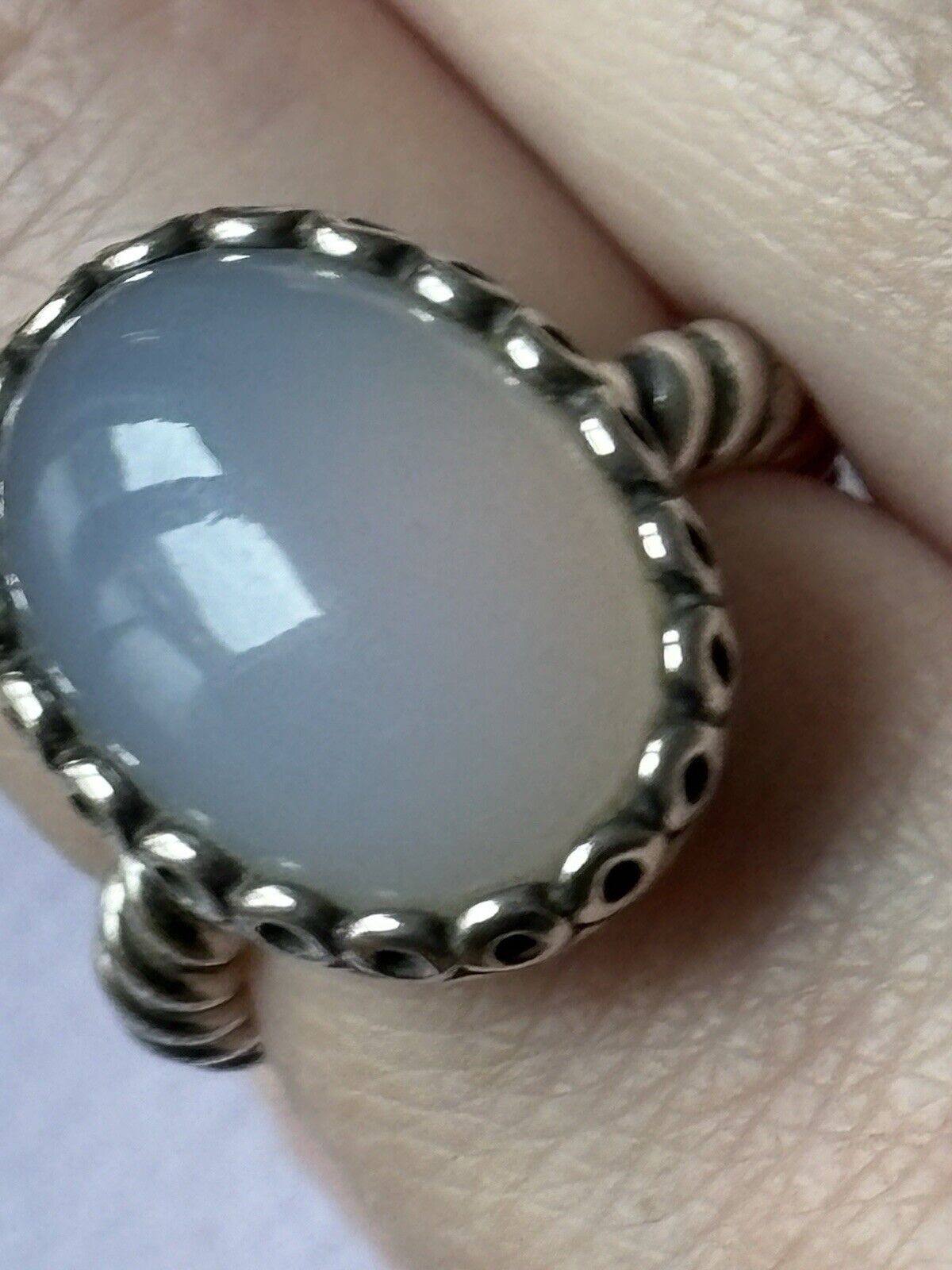 Genuine Beautiful My Friend Chalcedony Ring By Pa… - image 3