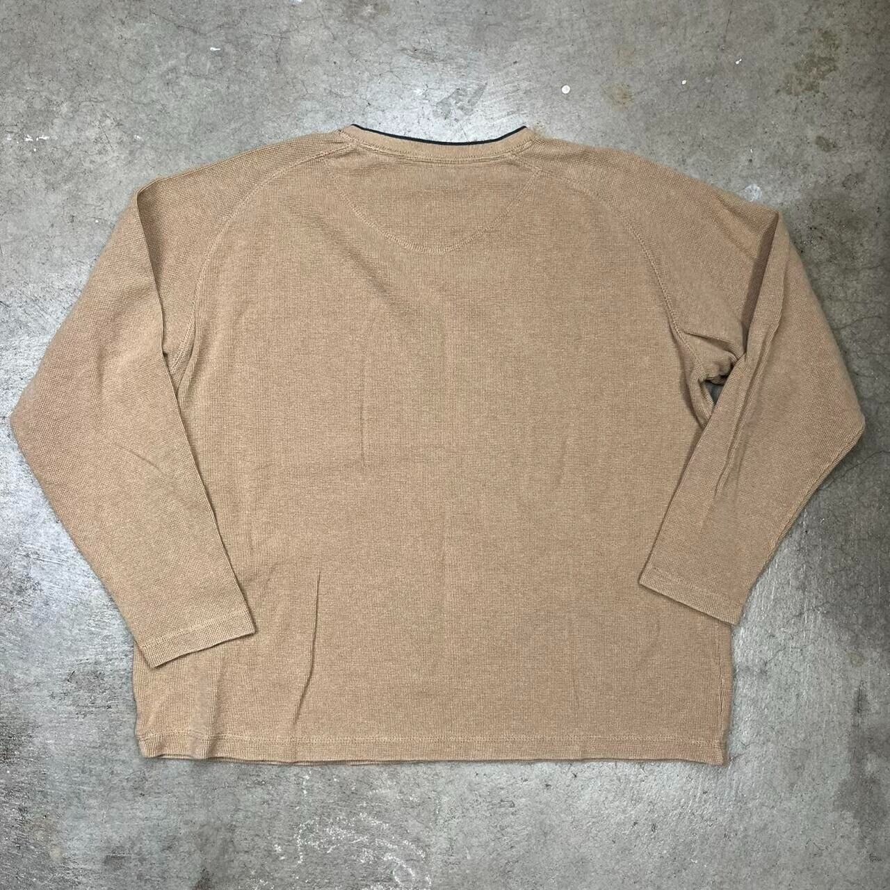 Vintage Y2K St. Johns Bay waffle knit thermal lon… - image 3