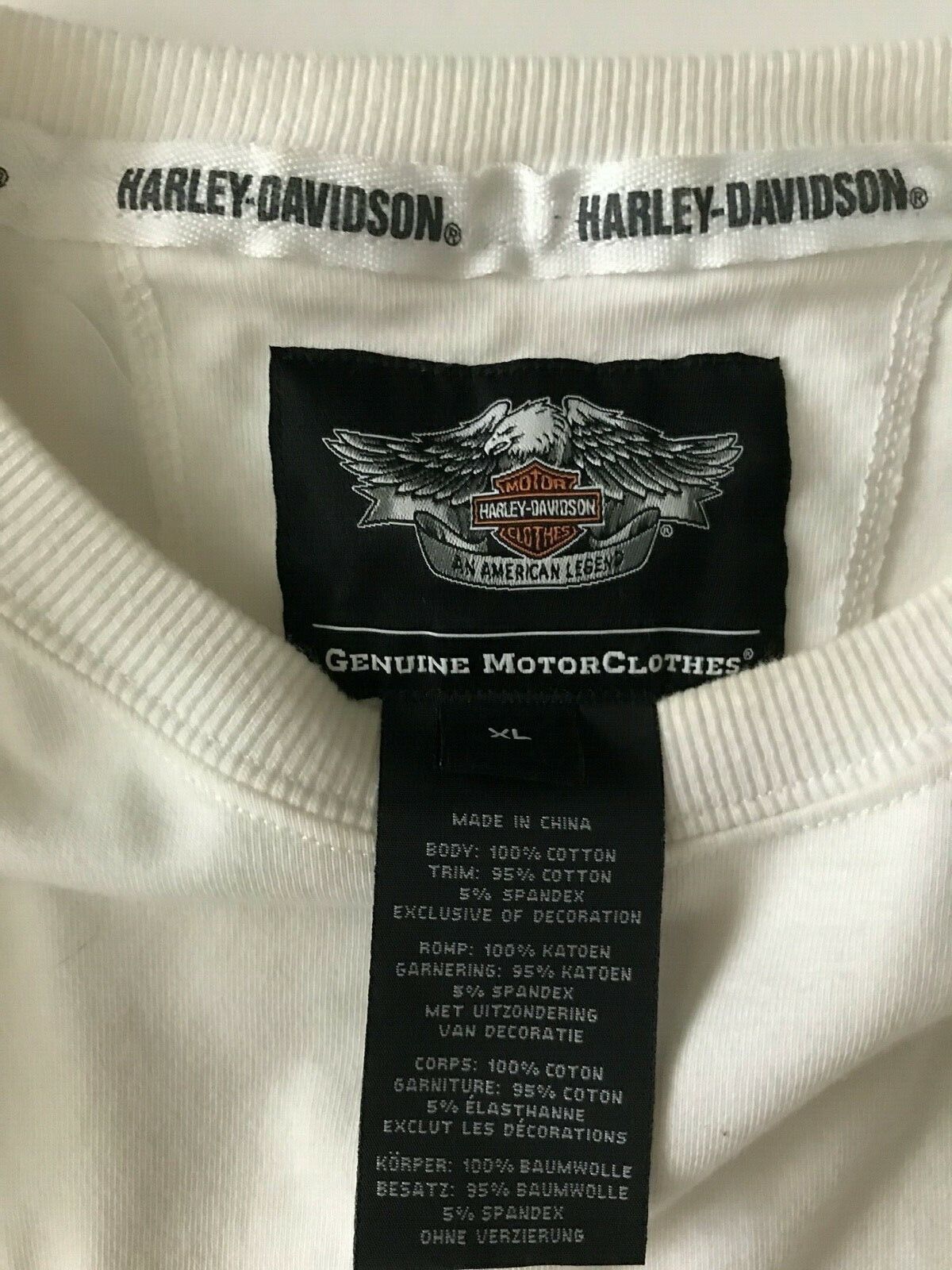 RARE Vintage Authentic Harley-Davidson Long Sleev… - image 4