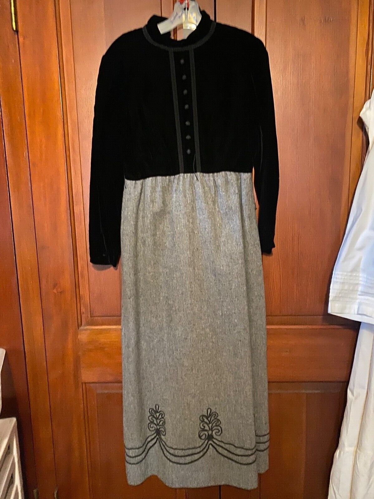 Vtg Victorian Style Dress - image 1