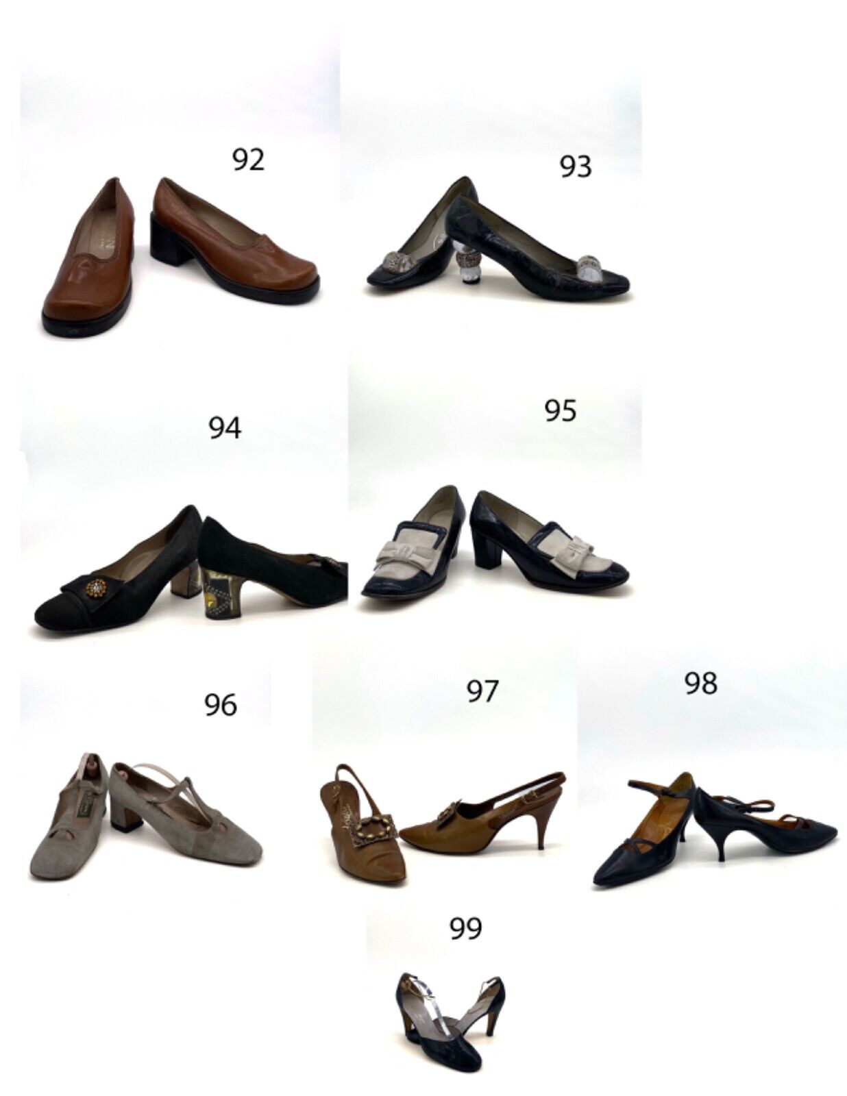 HUGE 100 PAIRS  AMAZING! Vintage Shoe Collection-… - image 8