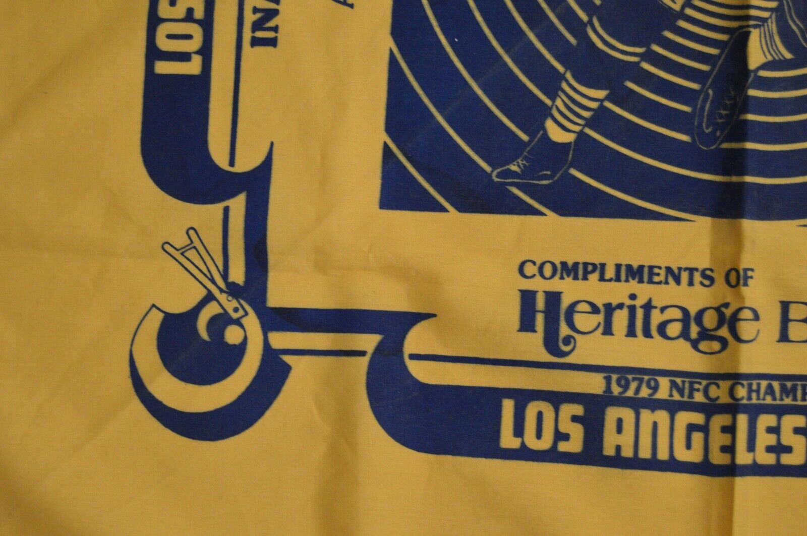 Vintage Los Angeles Rams Anaheim Stadium Inaugura… - image 8