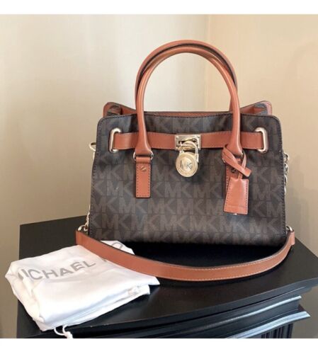 Michael Kors Hamilton Lock and Key Signature Tote - image 1