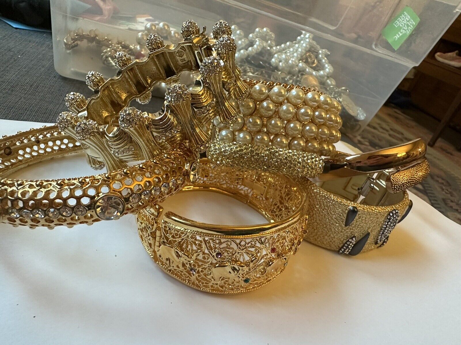 7 Costume jewlery Bracelets - image 1