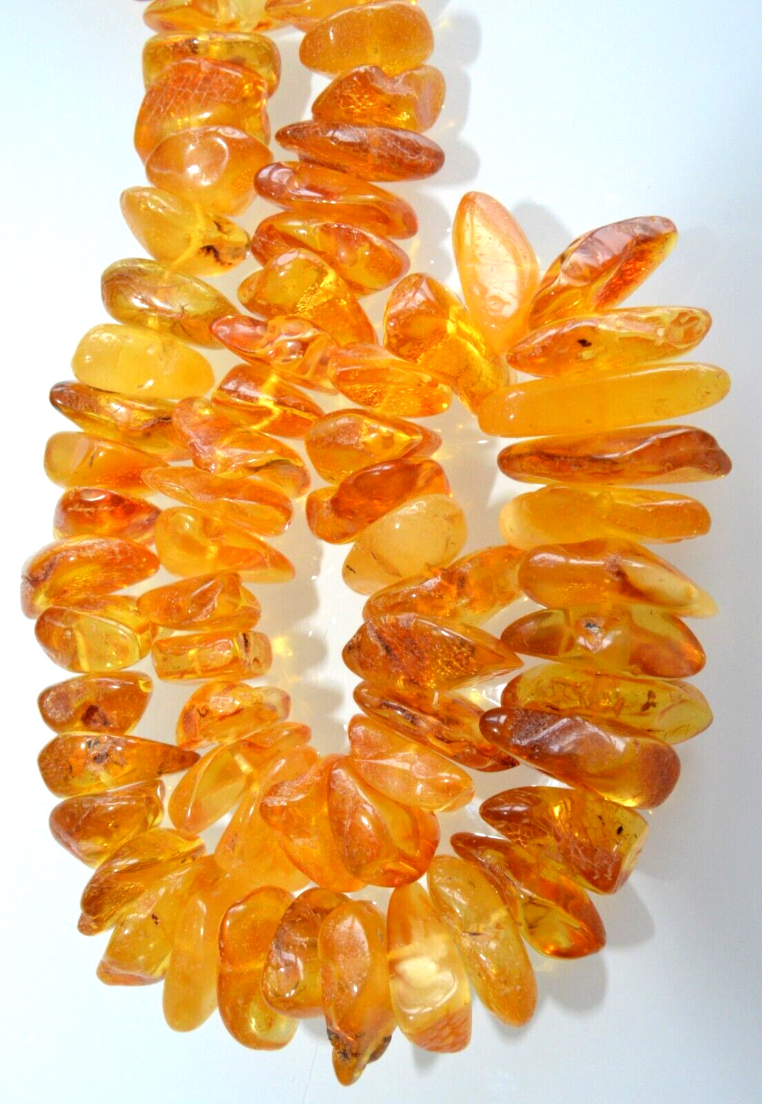 80gr RUSSIAN SOVIET BALTIC AMBER BEAD NECKLACE 琥珀… - image 11