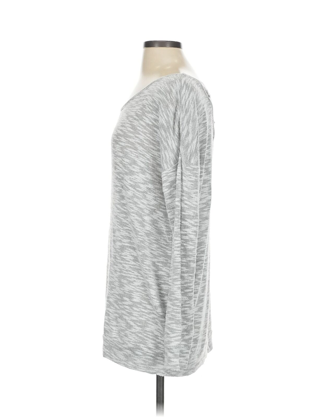 Cupio Women Gray Long Sleeve Top S - image 4