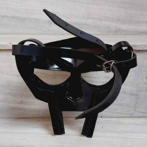 MF Doom Mask Gladiator Mad-villain 18G Steel Brass Face Armor Medieval ...