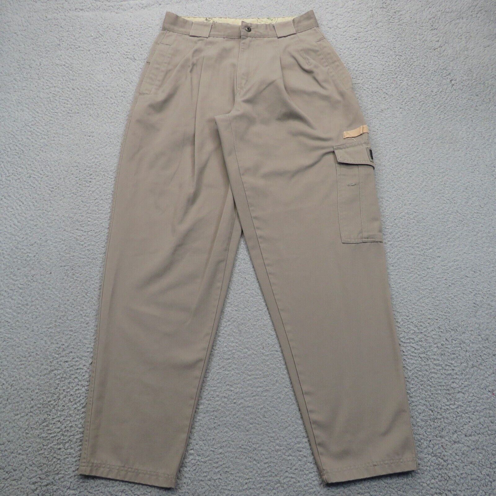 VTG Bugle Boy Pants Men 32 Baggy Parachute Milita… - image 1