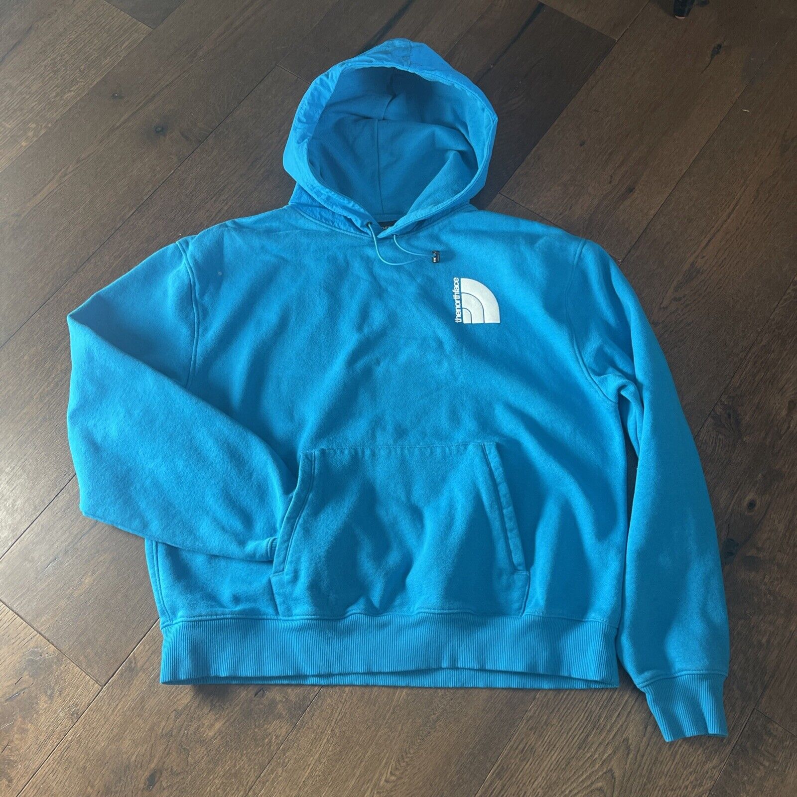 the north face hoodie Graphic Logo Oversized Smal… - image 1