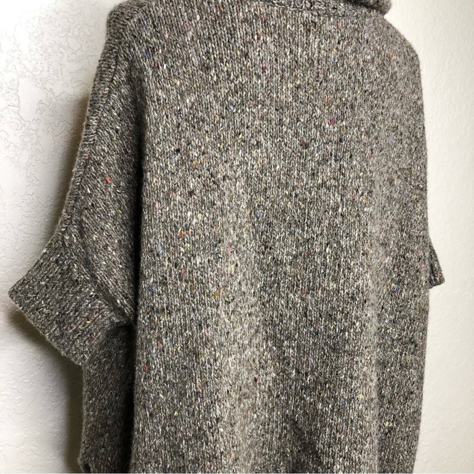 Theory Liesele Granito gray taupe knit turtleneck… - image 12