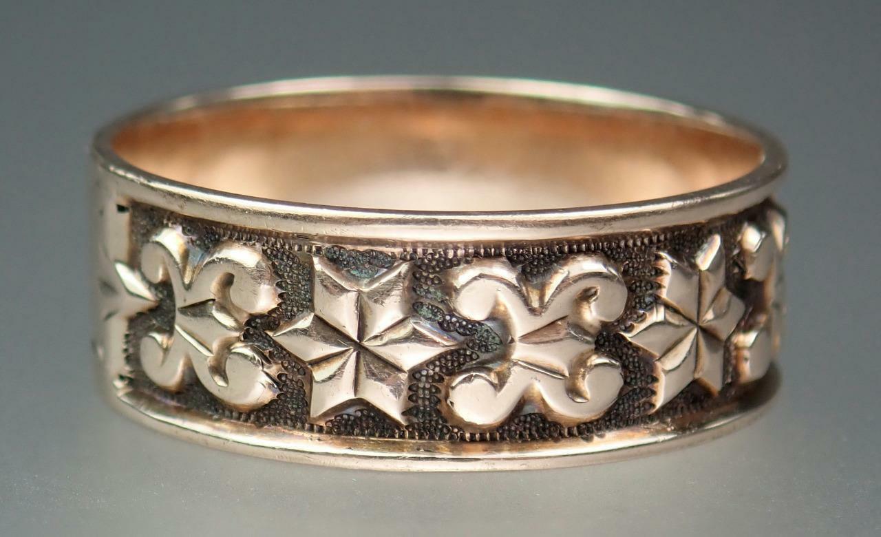 Fabulous Large Antique Victorian 10K Rose Gold 8.… - image 3