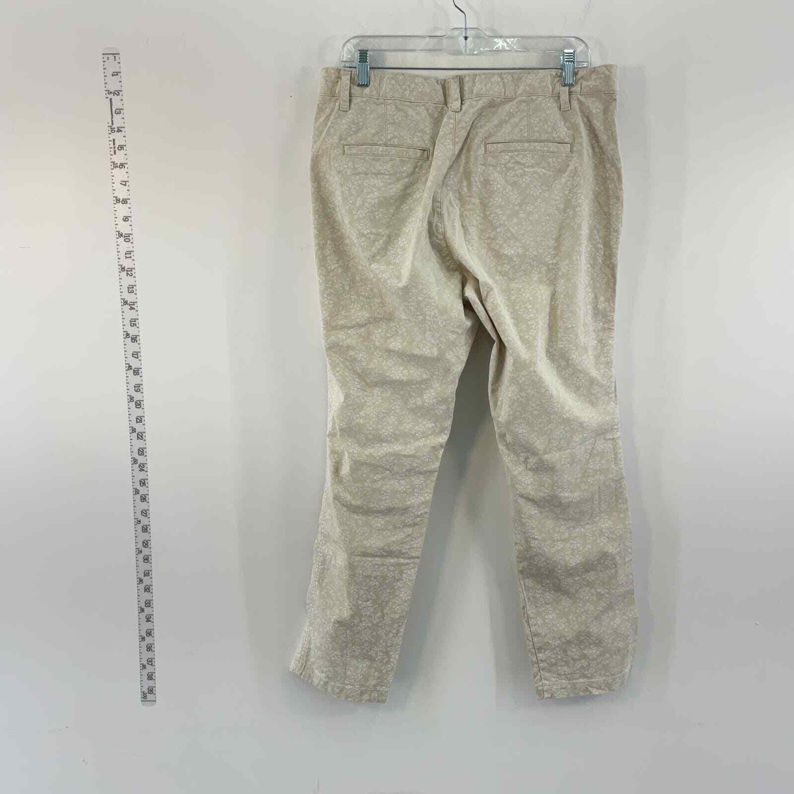 Gap Beige Girlfriend Chino Pants - Women's Size 12 - image 2