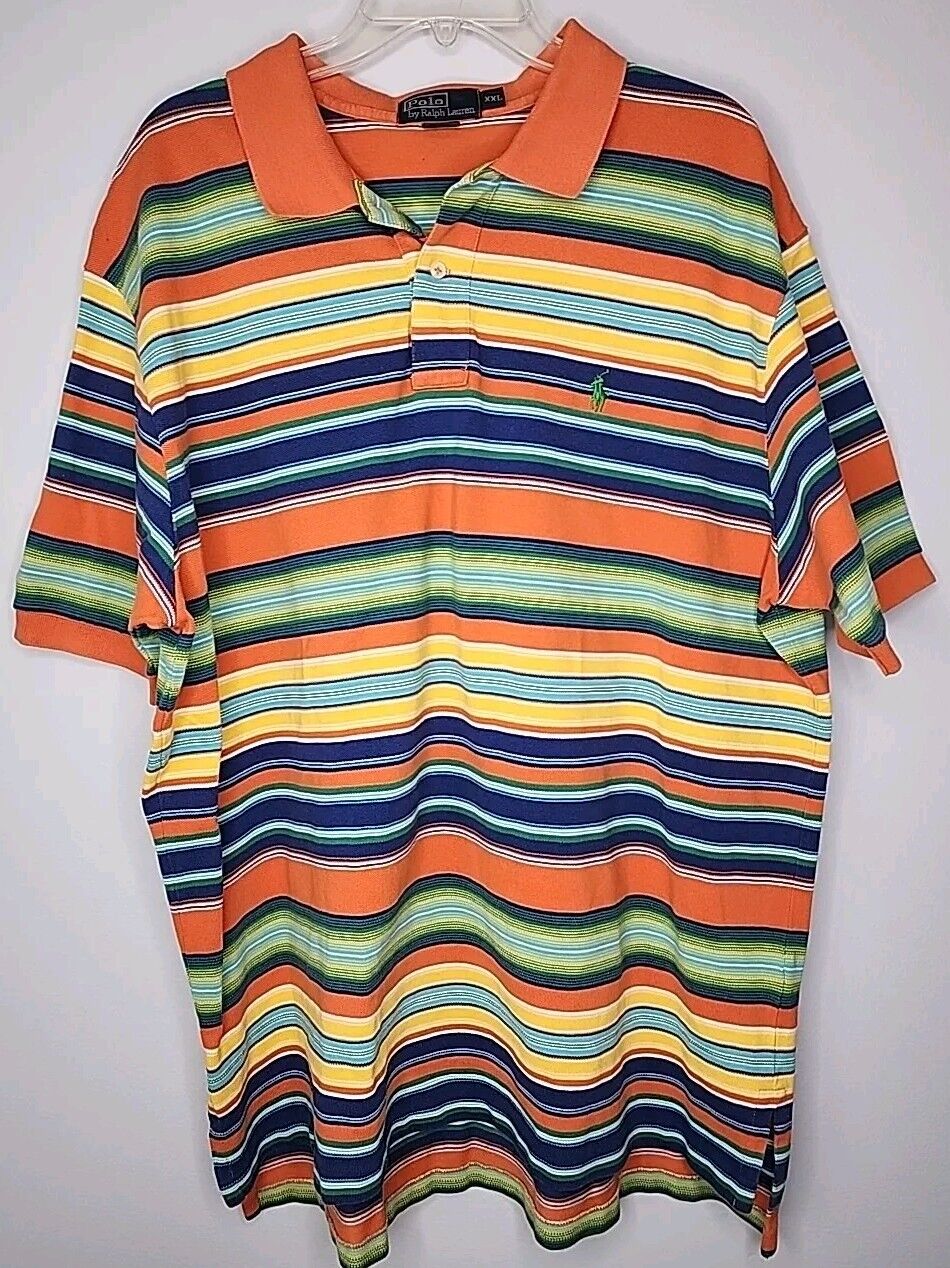 Polo Ralph Lauren Polo Shirt Men 2XL Multicolor S… - image 7