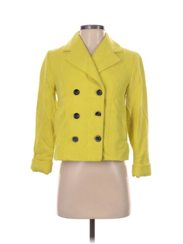 Maeve by Anthropologie Women Yellow Jacket XXS