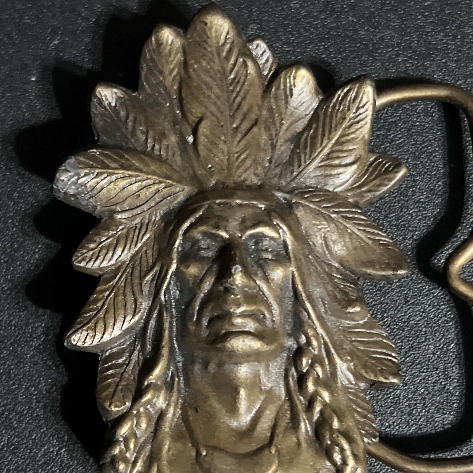 Vintage 1974 Bergamot Brass Works  Indian Chief B… - image 2