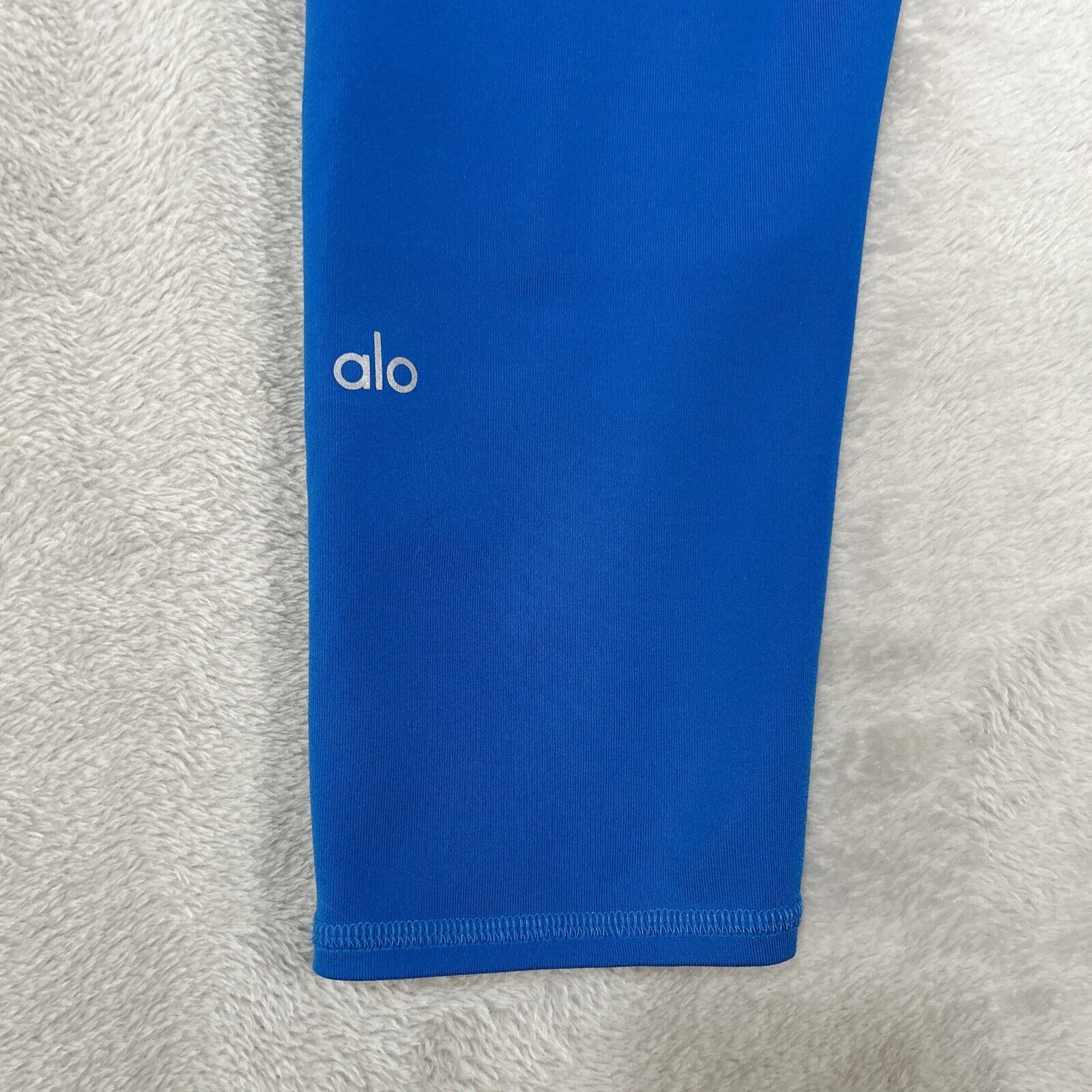 Alo Women Activewear Pants Size L Large Blue Legg… - image 10