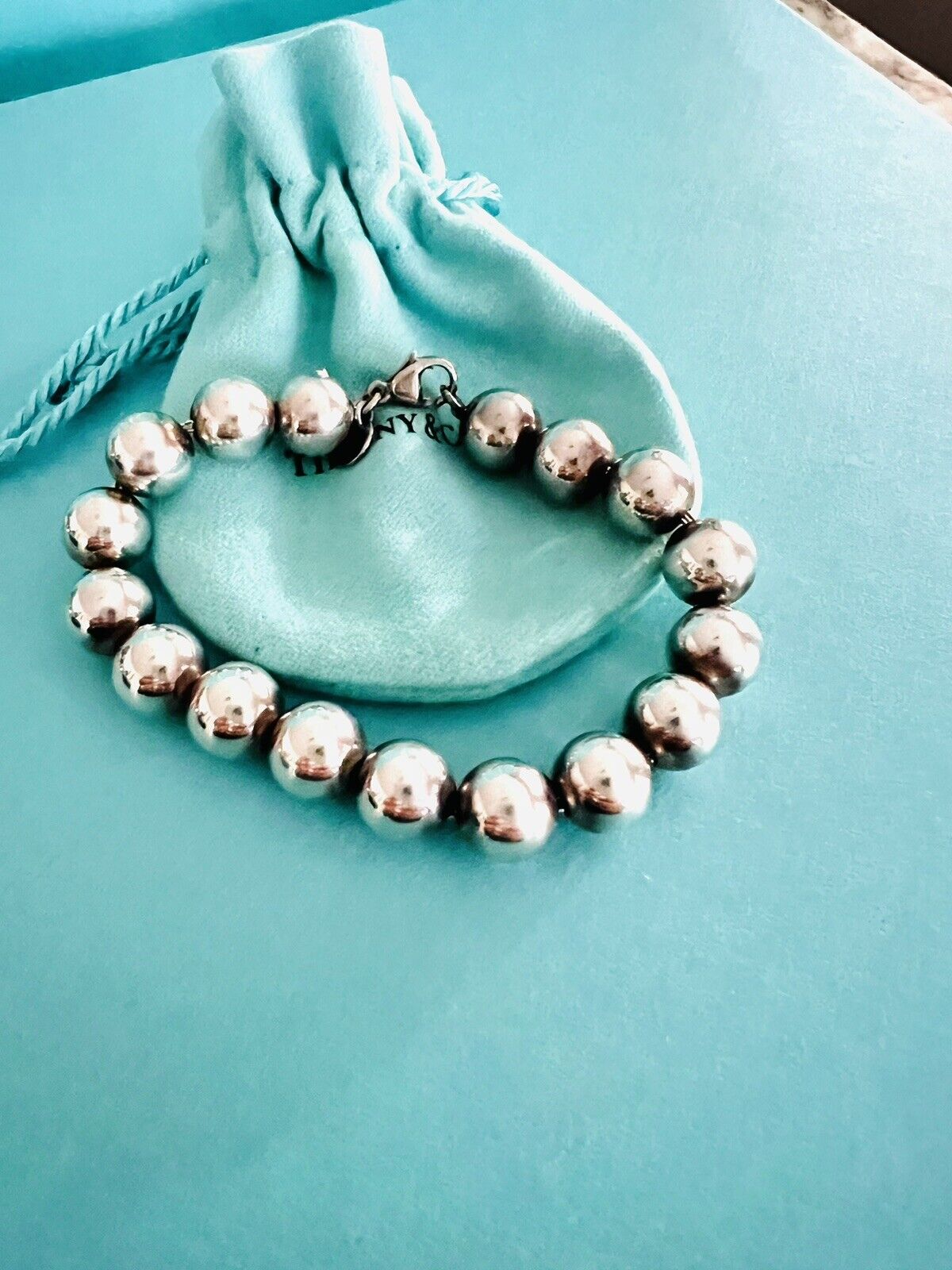 Tiffany & Co. Tiffany HardWear 7 In Beaded Bracel… - image 7