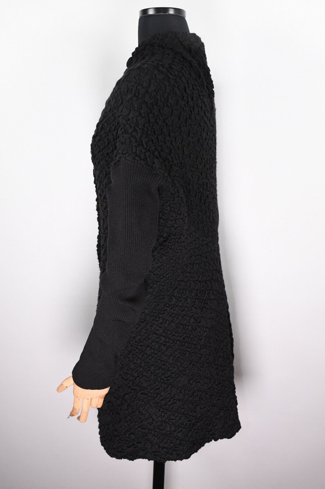 Elisa Cavaletti Button Long Sweater Wool Blend Wo… - image 8