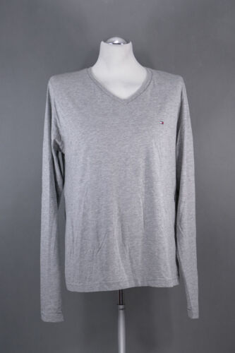 Tommy Hilfiger Men Long Sleeve Longsleeve L Gray L