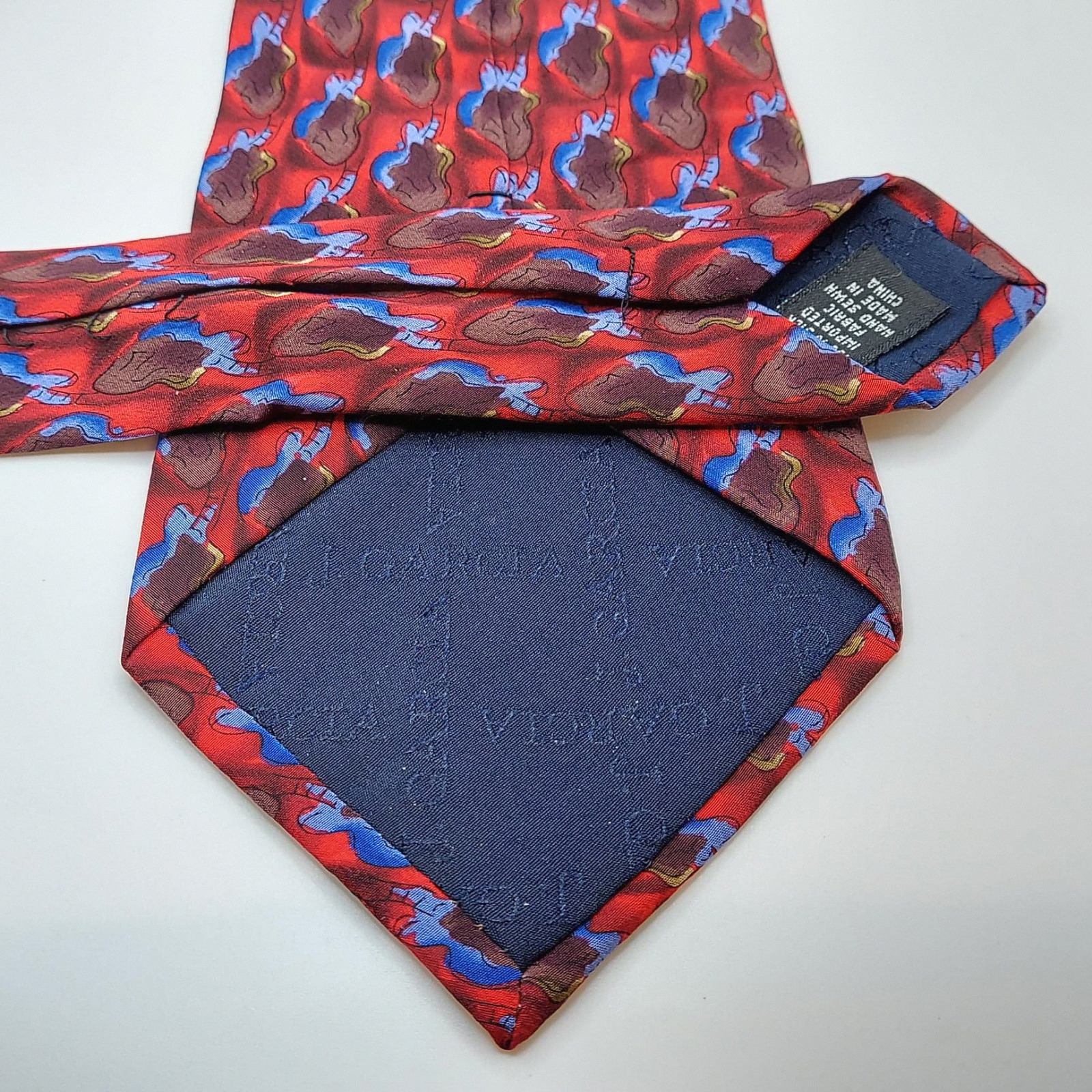 J Garcia Men's Silk Necktie Jerry Mens Hand Made … - image 5